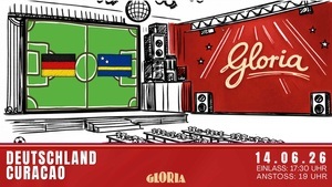 Public Viewing im GLORIA: Deutschland - Curaçao