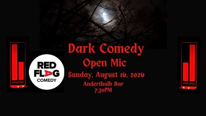 Titelbild der Veranstaltung Dark Comedy Open Mic