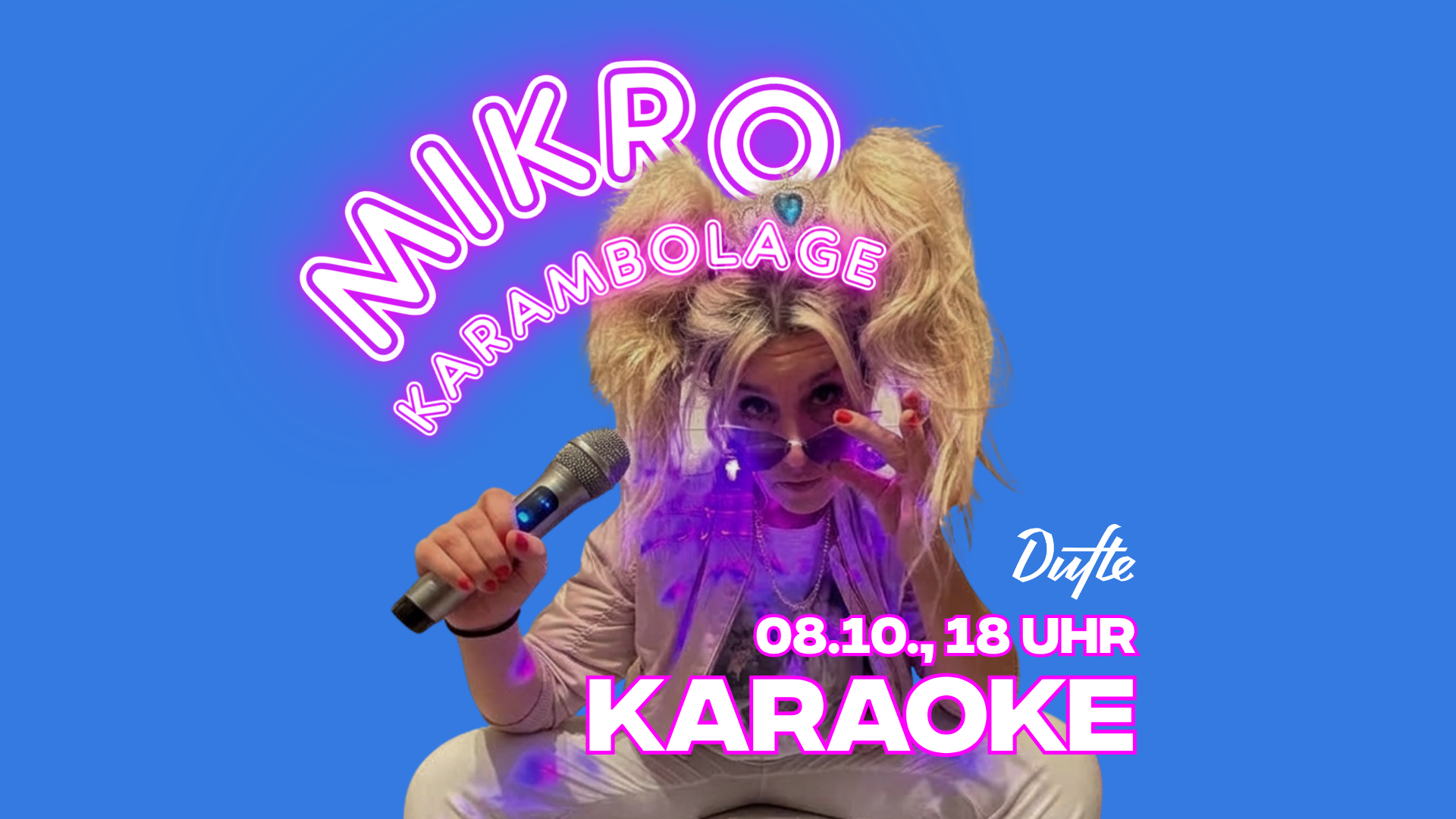 Karaoke mit Esther