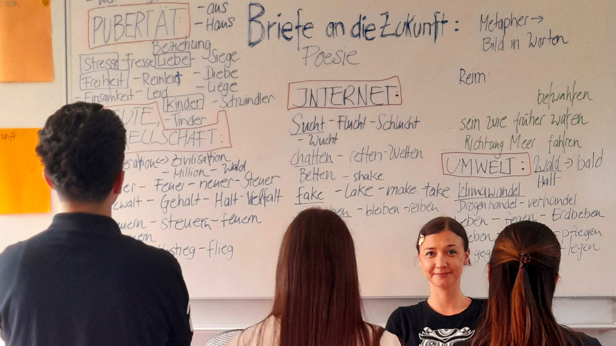 Poesie-Briefe an die Zukunft