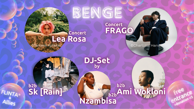 BENGE - Closing Event - Concerts & DJs