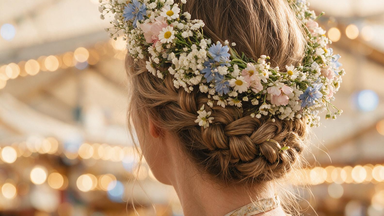 Wiesn Special: Workshop Blumenkranz inkl. Frisurentipps