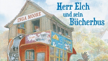 Bilderbuchkino „Herr Elch und sein Bücherbus“