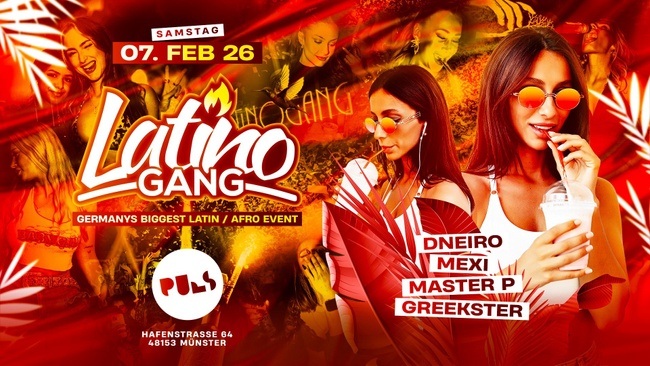 Latino Gang | Germanys biggest Latin / Afro Event | Puls Club Münster