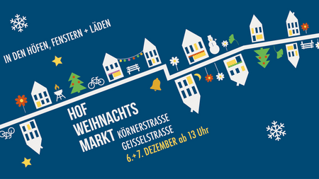 Hofweihnachtsmarkt in der Körnerstraße
