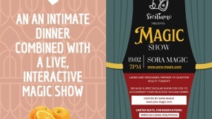 MAGIC DINNER SHOW // Believe the Unbelievable