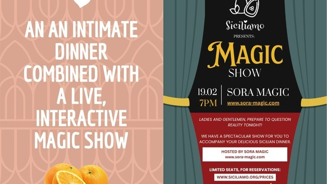 MAGIC DINNER SHOW // Believe the Unbelievable