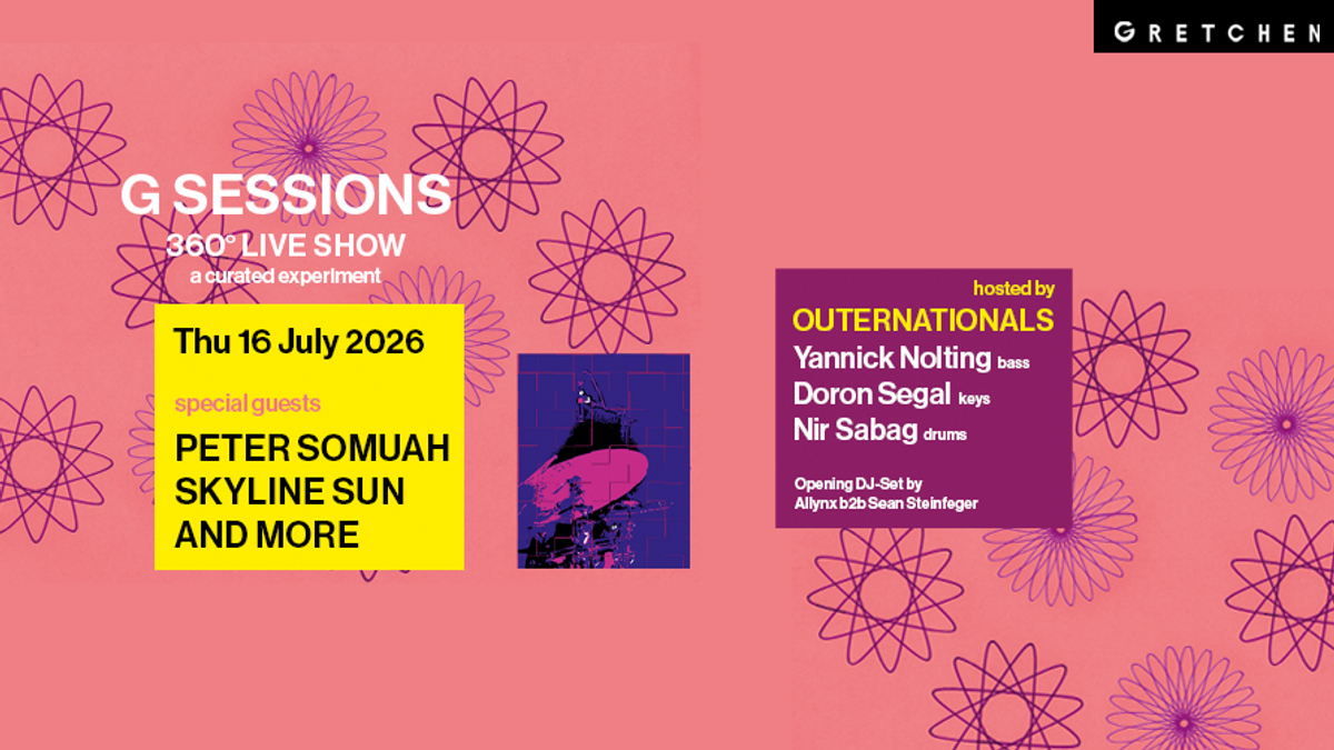 G SESSIONS - 360 ° (Live) Show ft. PETER SOMUAH & Skyline Sun