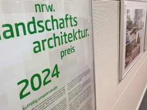 Ausstellung "nrw.landschaftsarchitektur.preis"