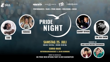 "PRIDE NIGHT 2026 - Die offizielle CSD-Eröffnung im CURIO-HAUS"