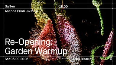 Club Re-Opening: Garden Warm-Up