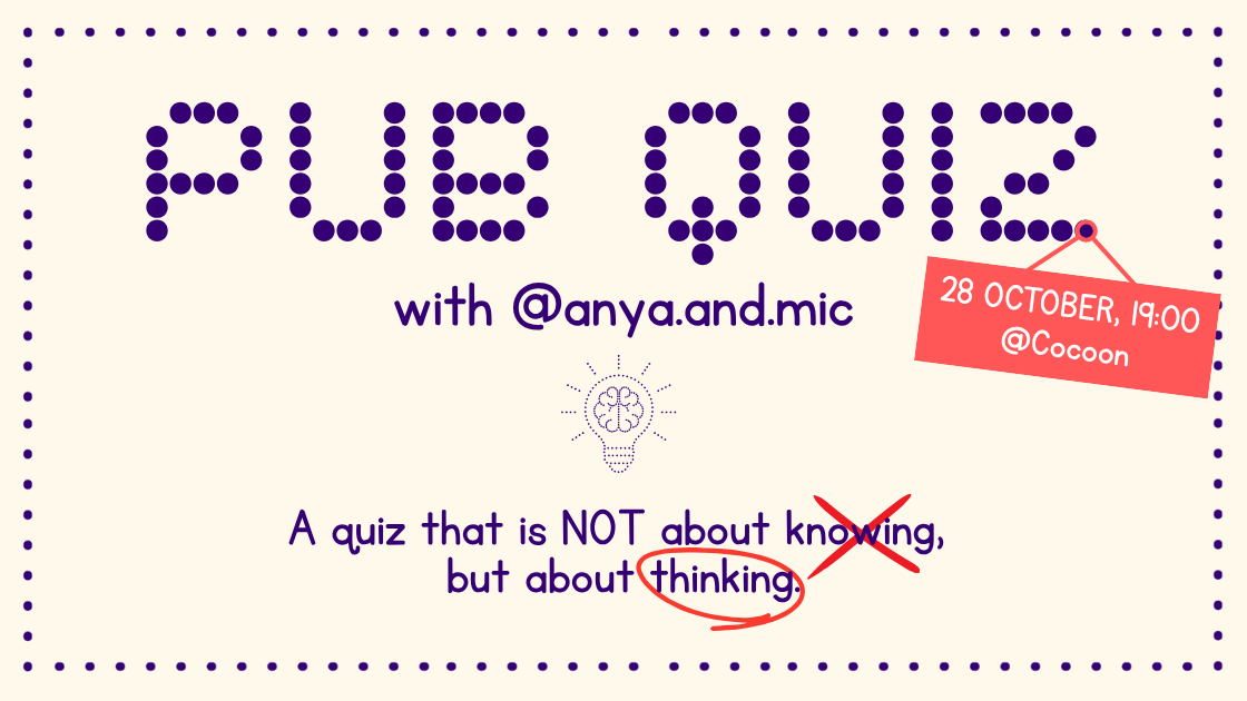 Pub Quiz with anya.and.mic