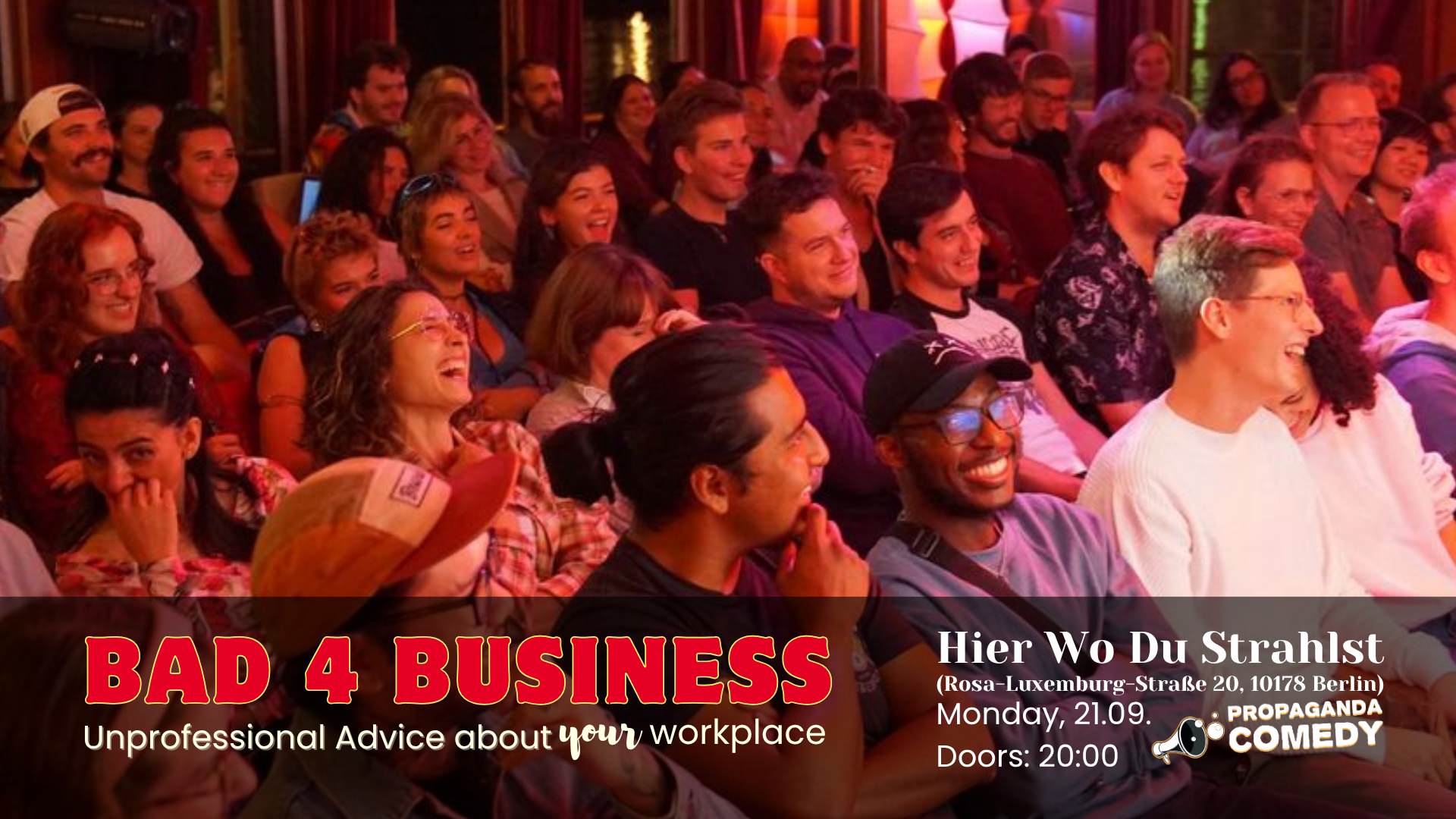 English Comedy – Bad 4 Business: Unprofessional Advice