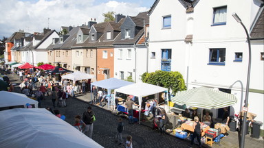Septembermarkt und Straßenfest 125 Jahre Schulze-Delitzsch-Straße Köln