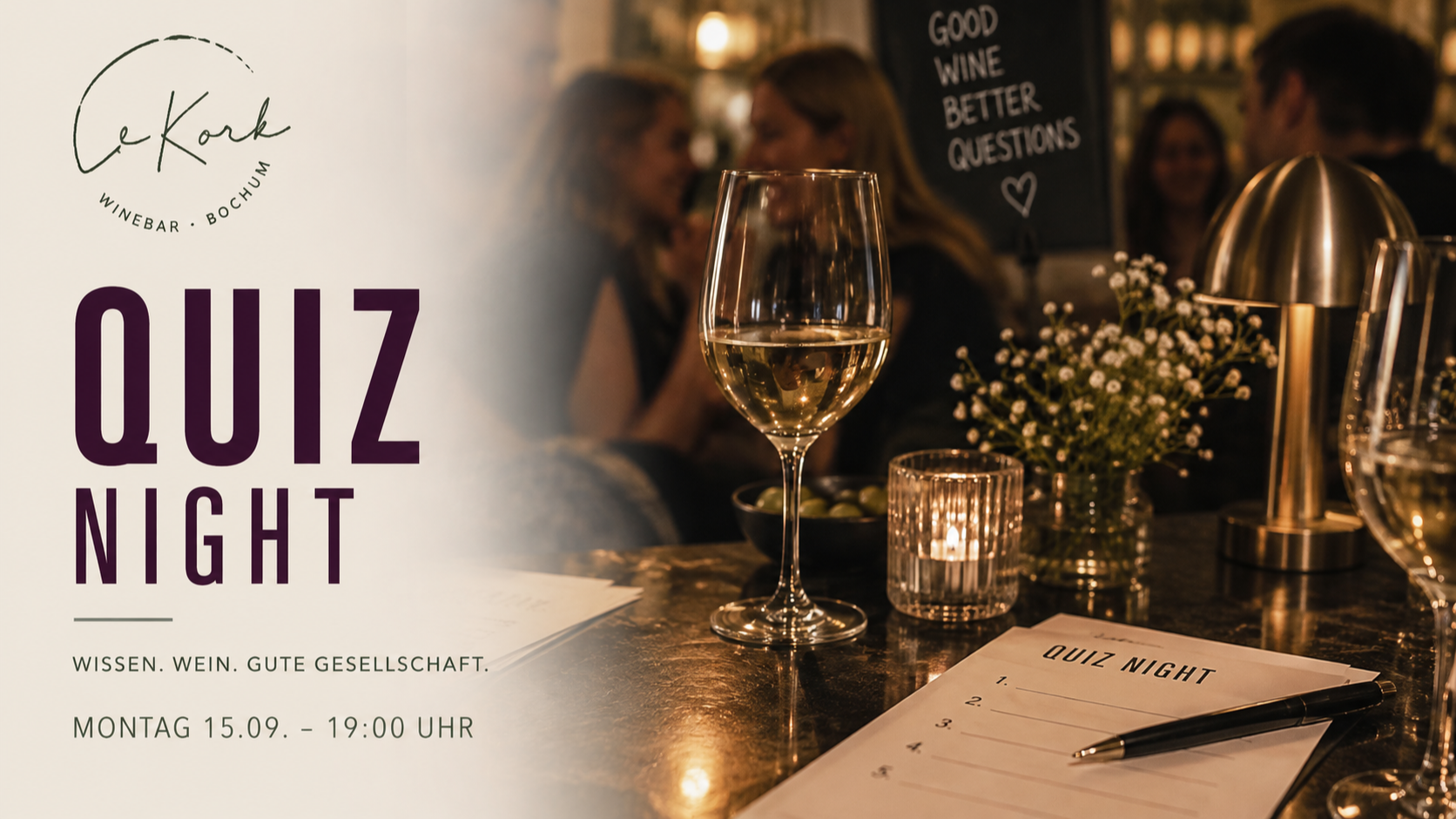 Le Kork Quiz Night