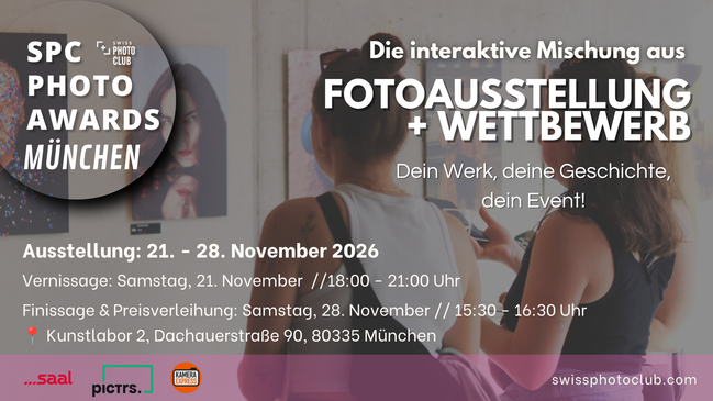 SPC Photo Awards München November 2026