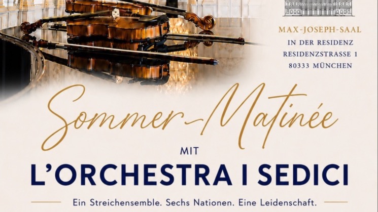 Sommer-Matinée mit L`Orchestra I Sedici