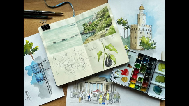 Urban Sketching – Workshop mit Laura Faßke