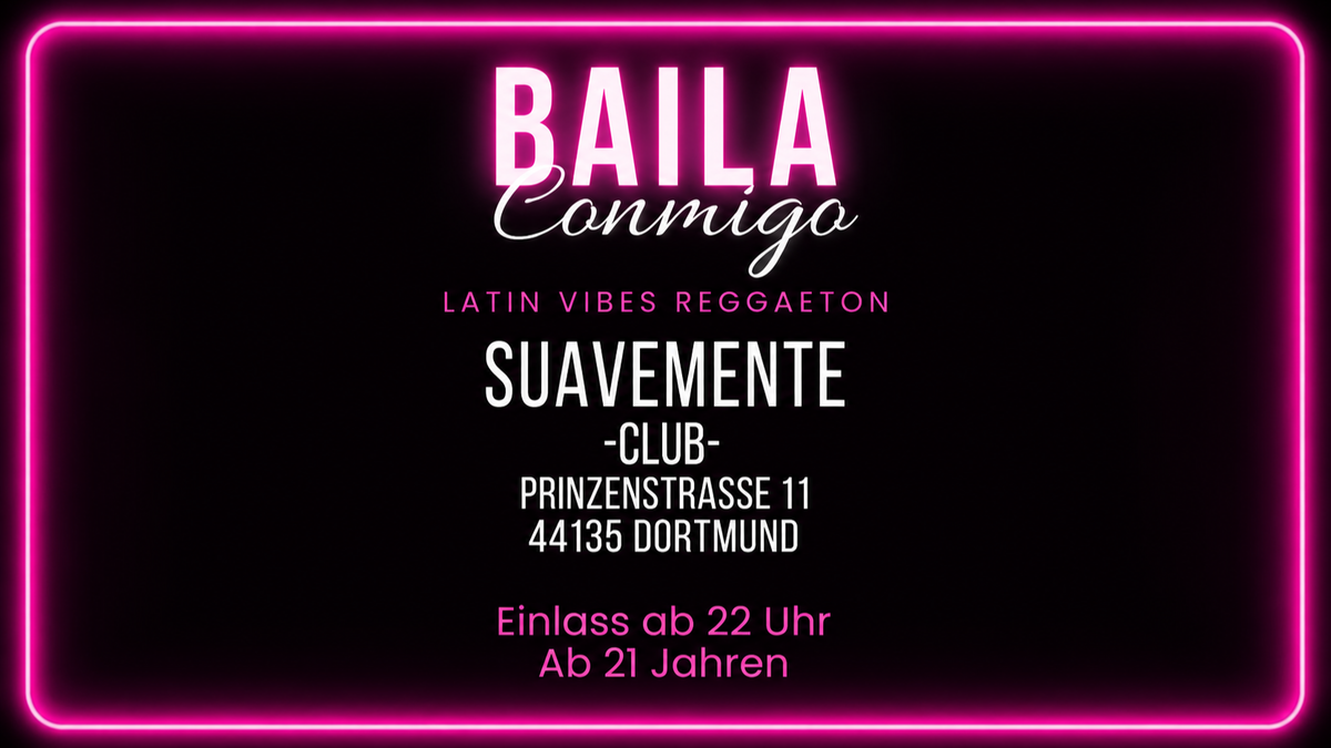 Titelbild der Veranstaltung Baila conmigo