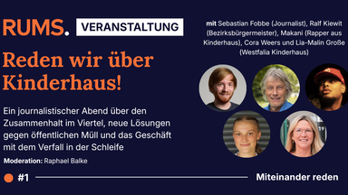 Reden wir über Kinderhaus! - "Miteinander reden: Lokaljournalismus im Stadtteil" (#1)