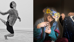 Different ways of being in & Walking away from an explosion in slow