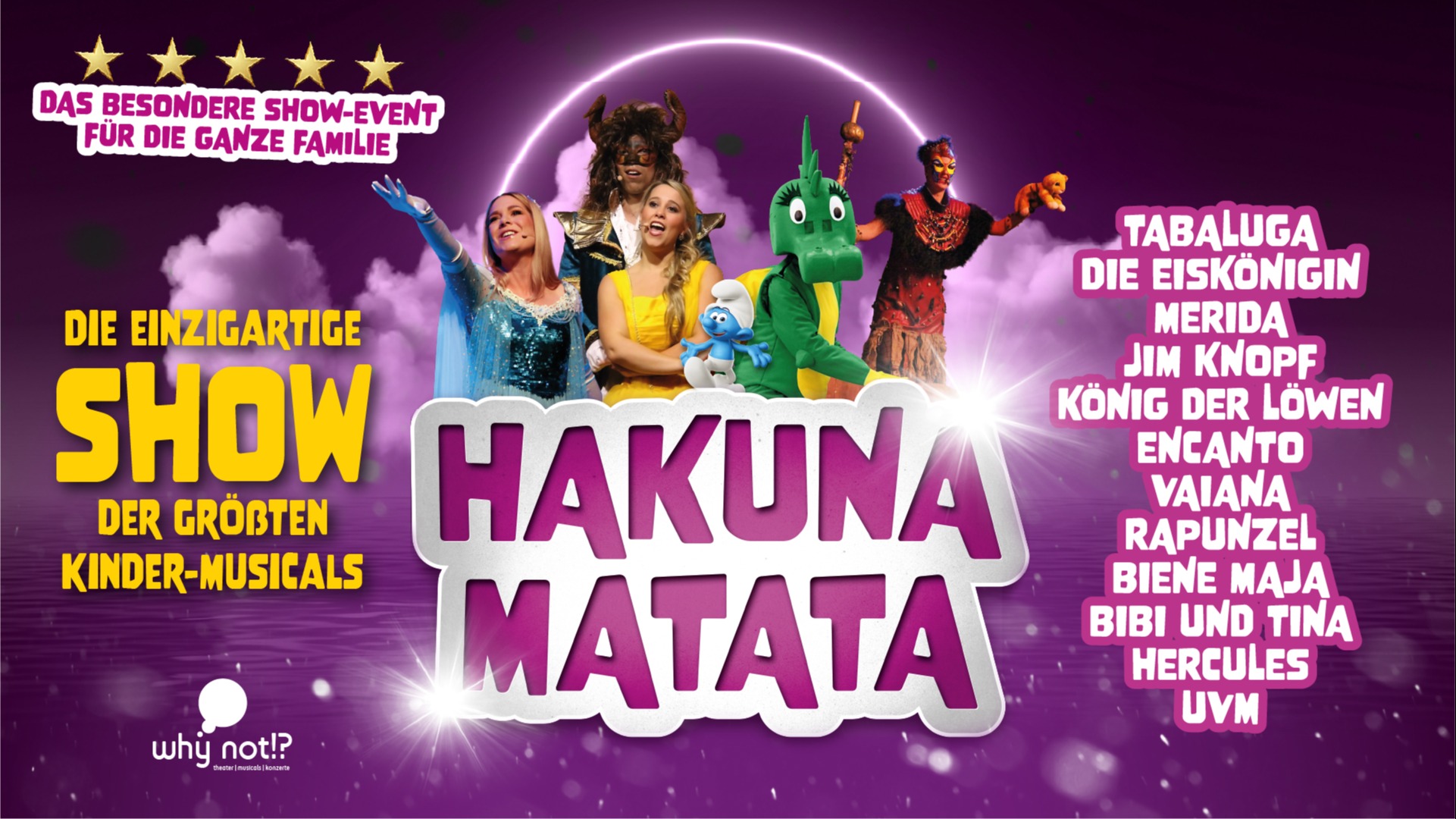 Hakuna Matata - Musicalshow für die ganze Familie