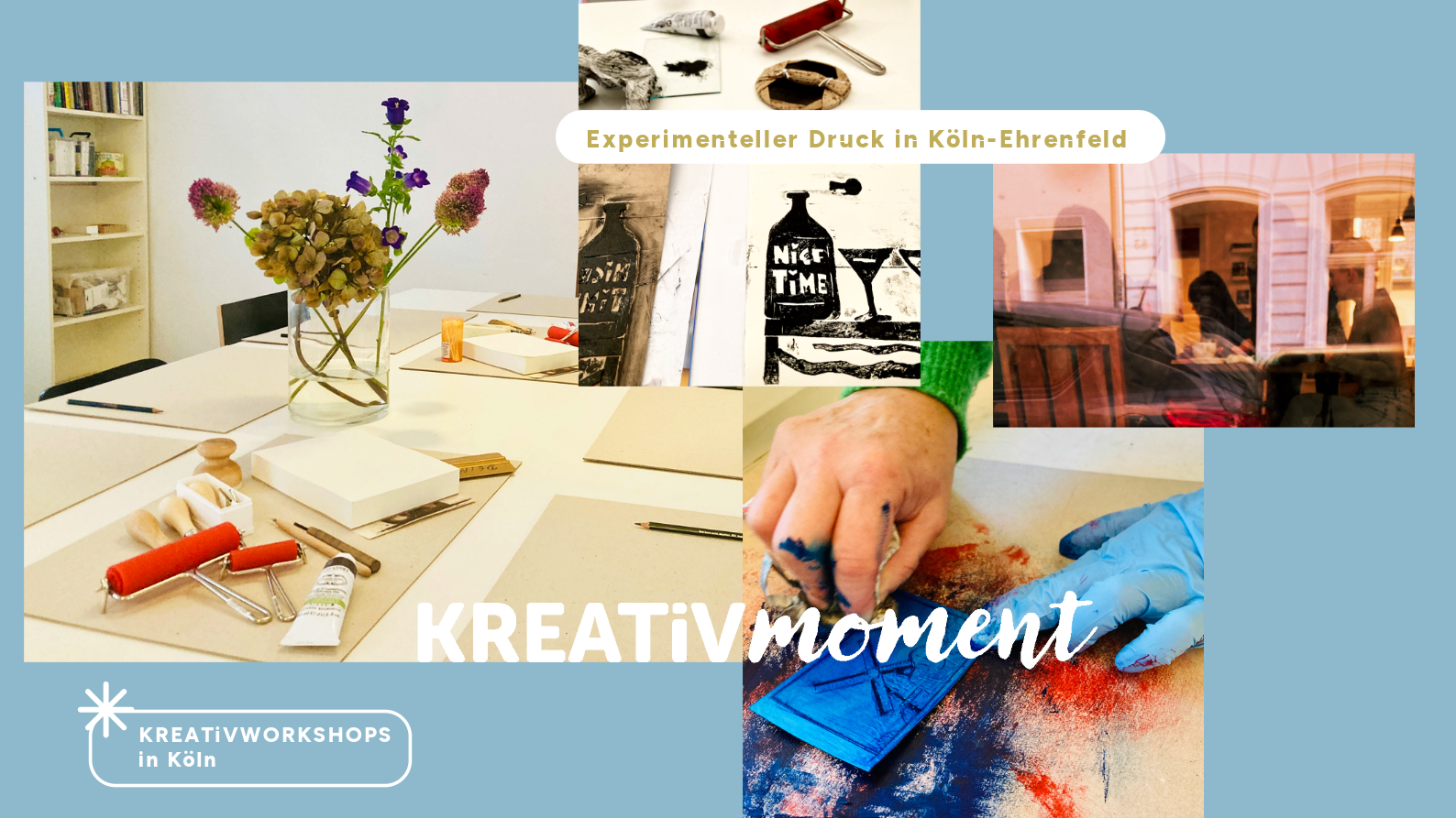 Experimenteller Druck - Workshop // KREATiVmoment Matinee