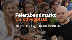Sommer in der Südstadt: Feierabendmarkt Chlodwigplatz