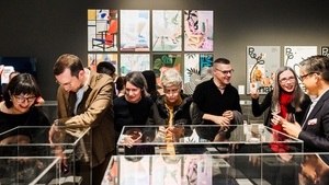 Vernissage der Ausstellung „World’s Best Communication Design“