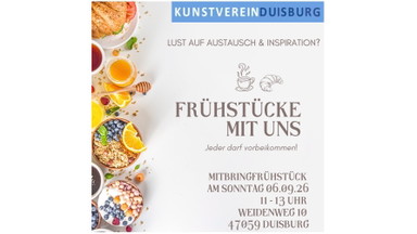 Mitbringfrühstück im Kunstverein Duisburg