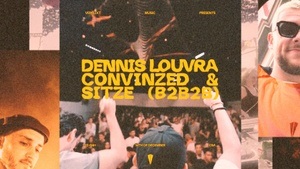 VERFLIXT MUSIC PRES. DENNIS LOUVRA, CONVINZED & SITZE (B2B2B) @CAFE SCHÖNE AUSSICHTEN