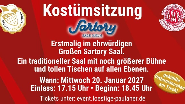 Kostümsitzung
