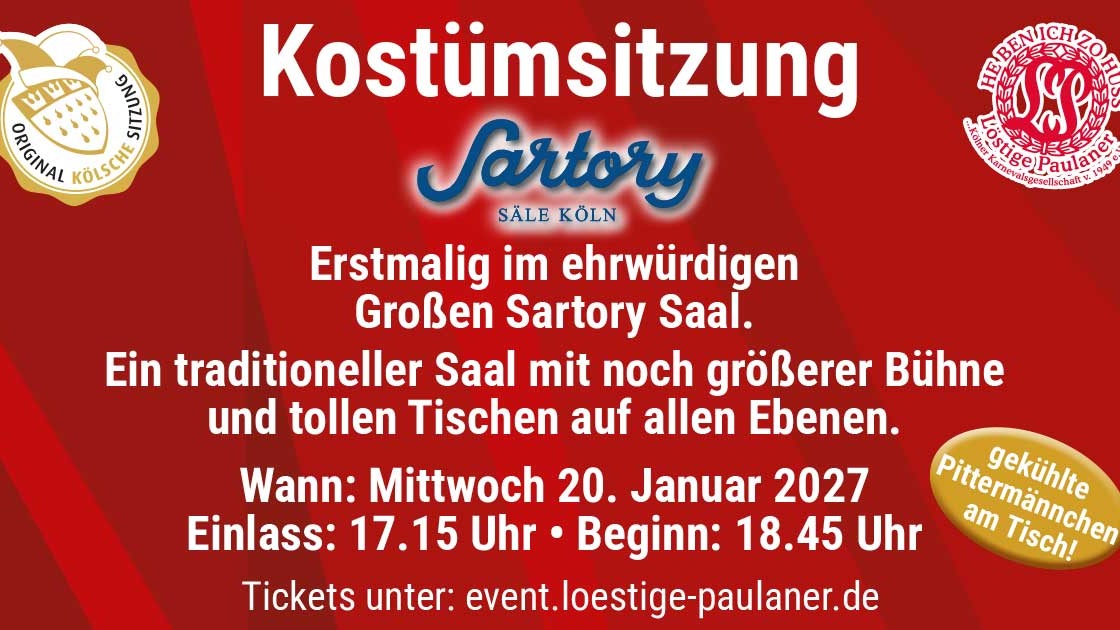 Kostümsitzung