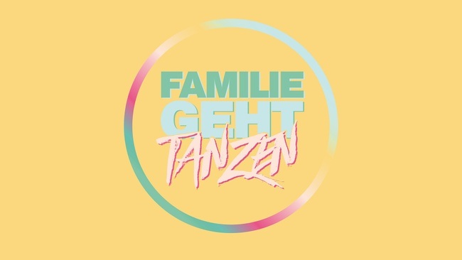 Familie geht tanzen