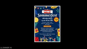 Sommerfest ZIMMER 16  - Tag der offenen Tür