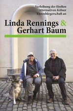 Matinée zur Verleihung der „Alternativen Ehrenbürgerschaft Köln“ an Linda Rennings und Gerhart Baum