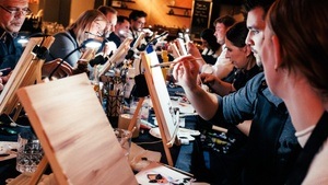 Tipsy & Artsy: Kunst- und Trinkabend