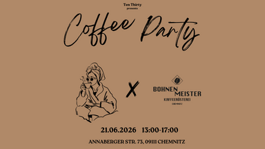 COFFEE PARTY x Kaffeerösterei Bohnenmeister