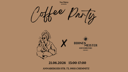 COFFEE PARTY x Kaffeerösterei Bohnenmeister