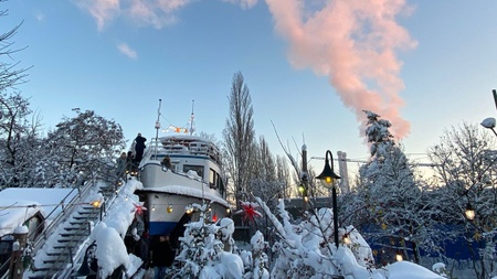 Eisstockschießen auf der Alten Utting