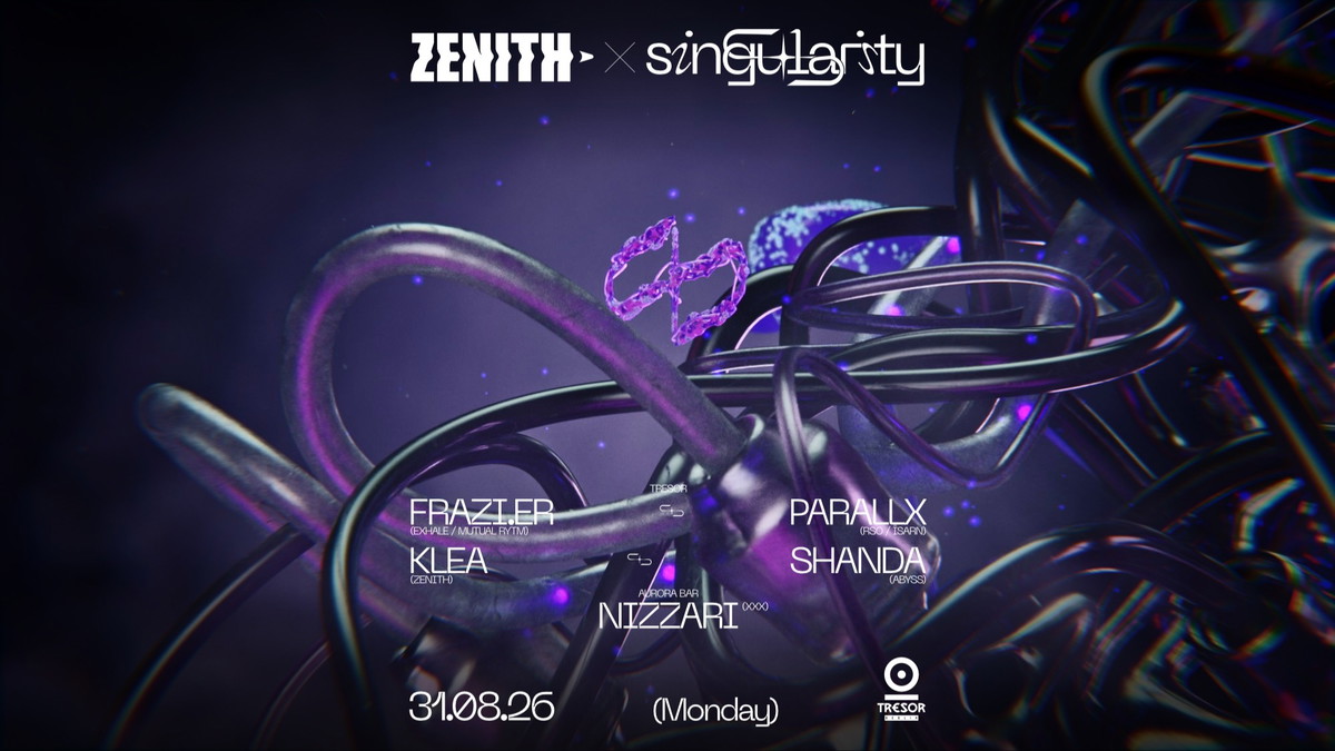 Titelbild der Veranstaltung ZENITH x SINGULARITY