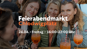 Saisonstart in der Südstadt: Feierabendmarkt Chlodwigplatz