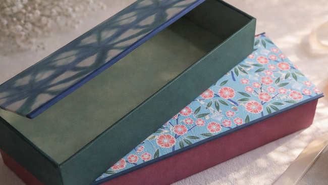 Ordnungskästchen mit Klappdeckel