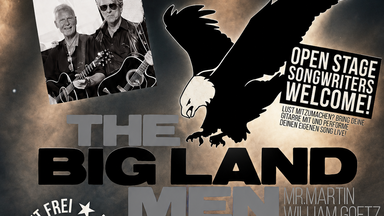 The Big Land Man  live on stage und anschließend: OPEN STAGE!