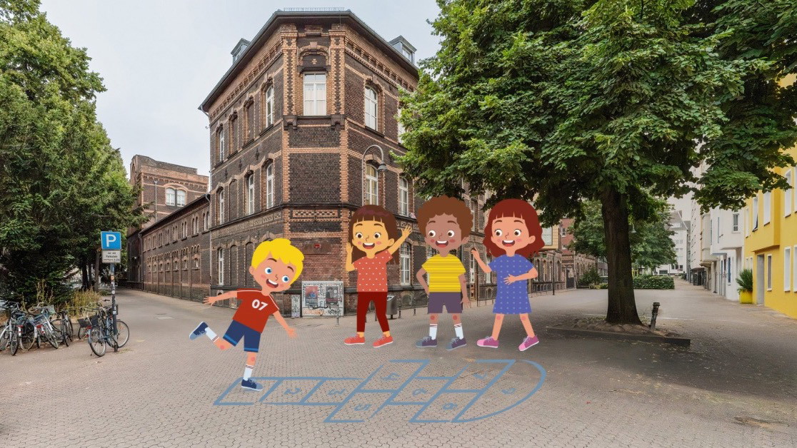Spielstraße rund um die alte Feuerwache