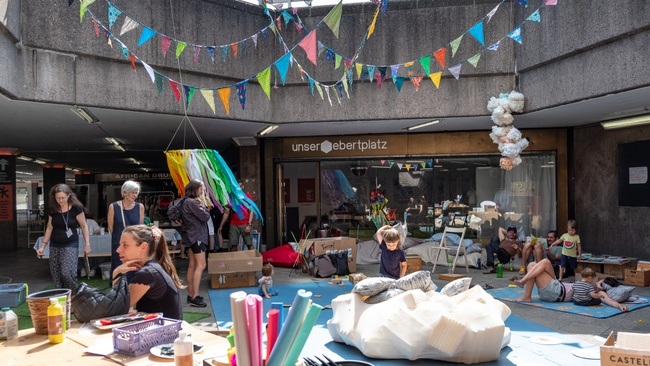 Kinder-Mitmach-Programm am Ebertplatz