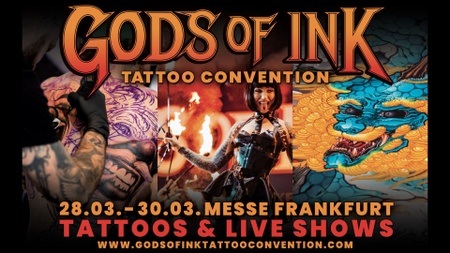 3. GODS OF INK Tattoo Convention Frankfurt