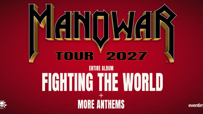 Manowar I Kings Of Metal Fighting The World Tour 2027