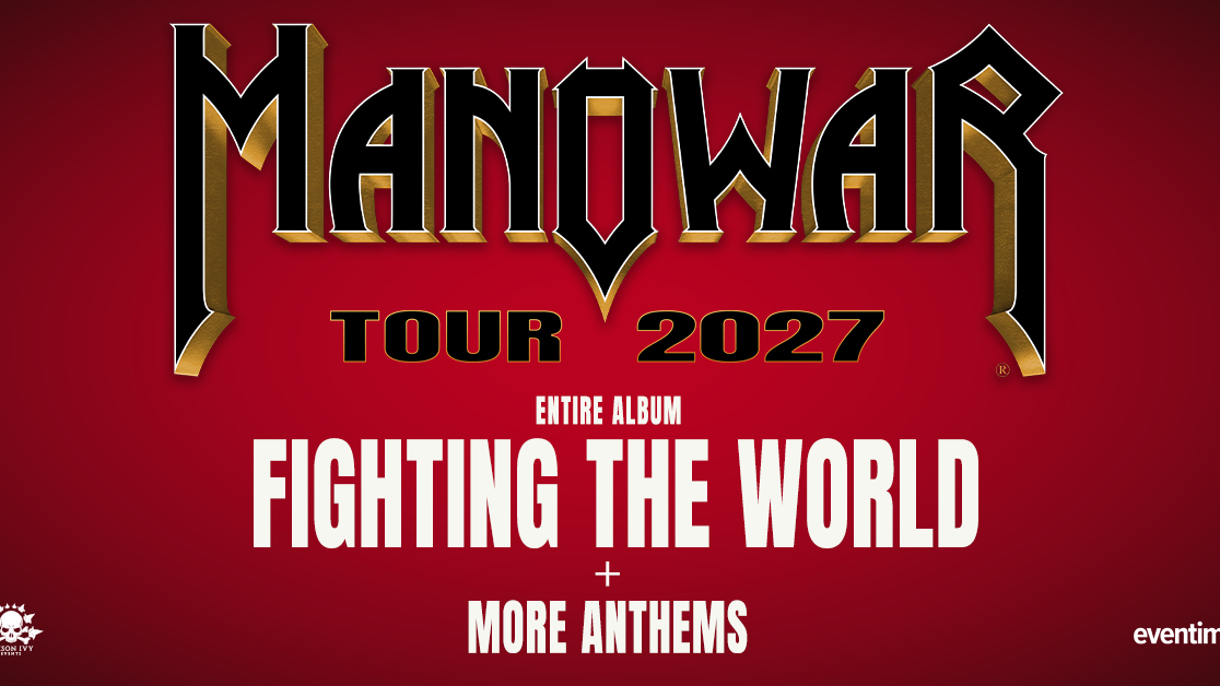 Manowar I Kings Of Metal Fighting The World Tour 2027