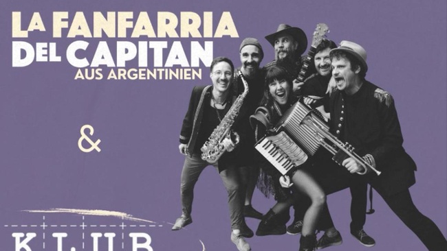 La Fanfaria Del Capitan - Support: KLUBZMER
